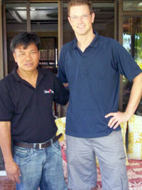 Jordan Clark pictured on right