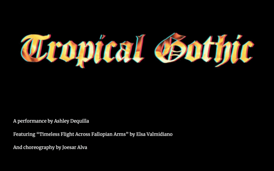 Tropical Gothic credits